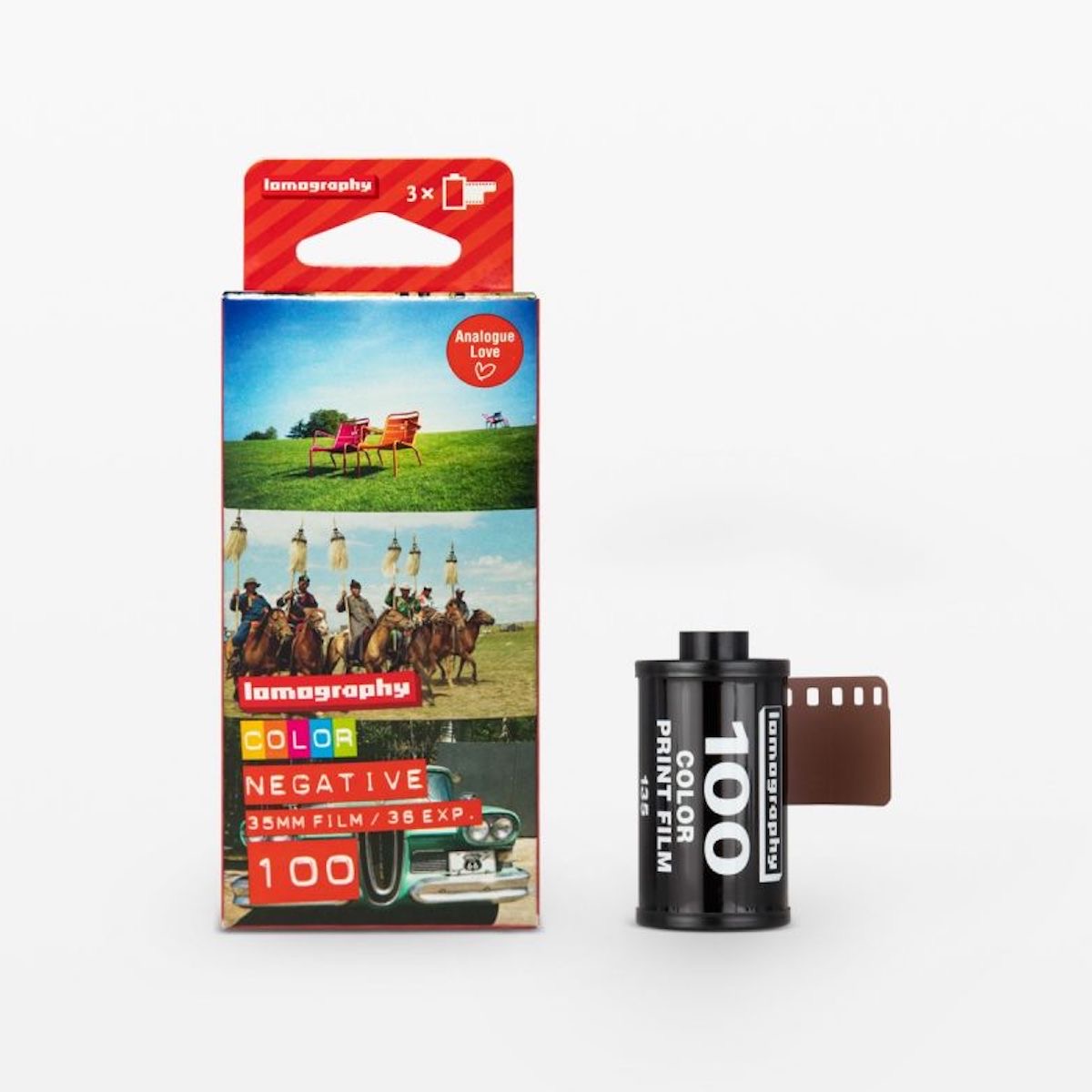 Lomography Color Negative 35 mm ISO 100 3er-Pack