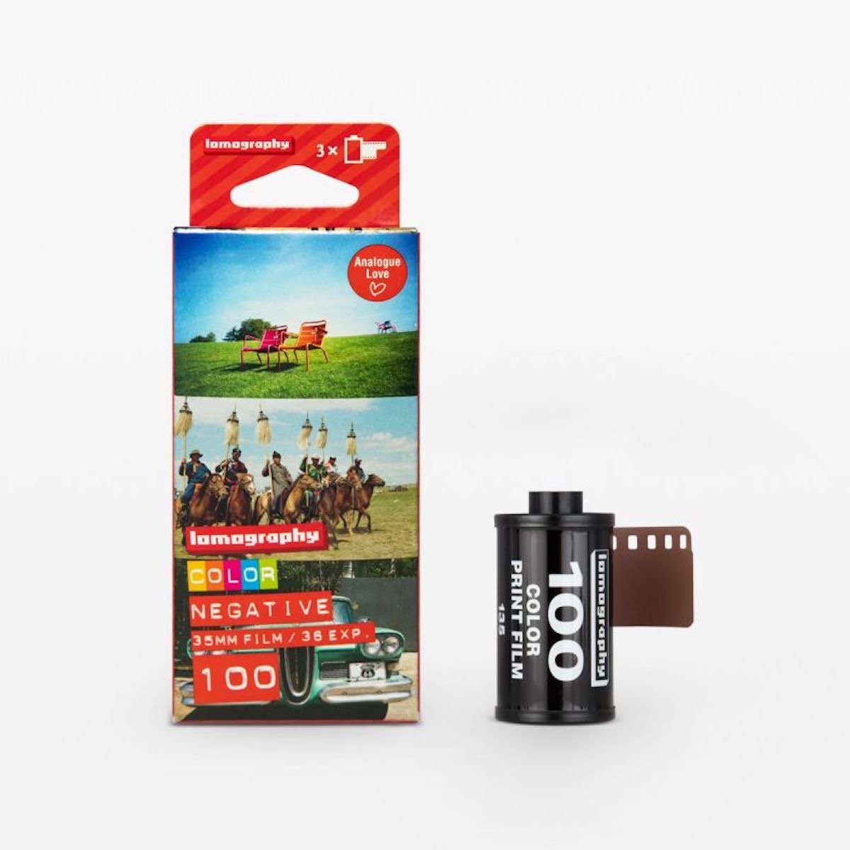 Lomography Color Negative 35 mm ISO 100 3er-Pack Lomography Color Negative 35 mm ISO 100 3er-Pack