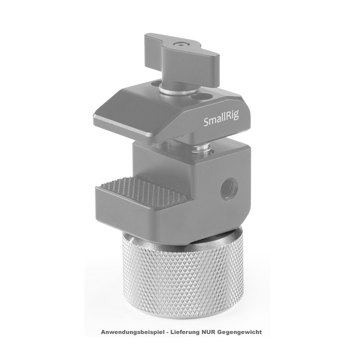 SmallRig 2285 Gegengewicht 200 g für Ronin S und Zhiyun Gimbal 2285 - Gegengewicht: Anwendungsbeispiel an SmallRig Klemme. SmallRig 2285 Gegengewicht 200 g für Ronin S und Zhiyun Gimbal 2285 - Gegengewicht: Anwendungsbeispiel an SmallRig Klemme.