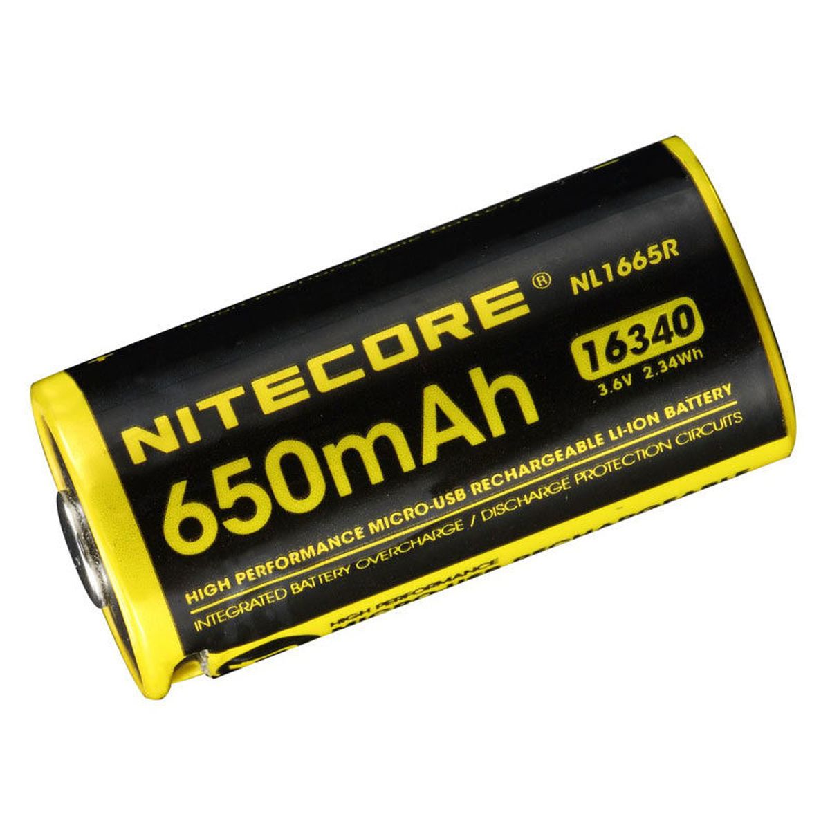 Nitecore NL1665R (650 mAh) 16340