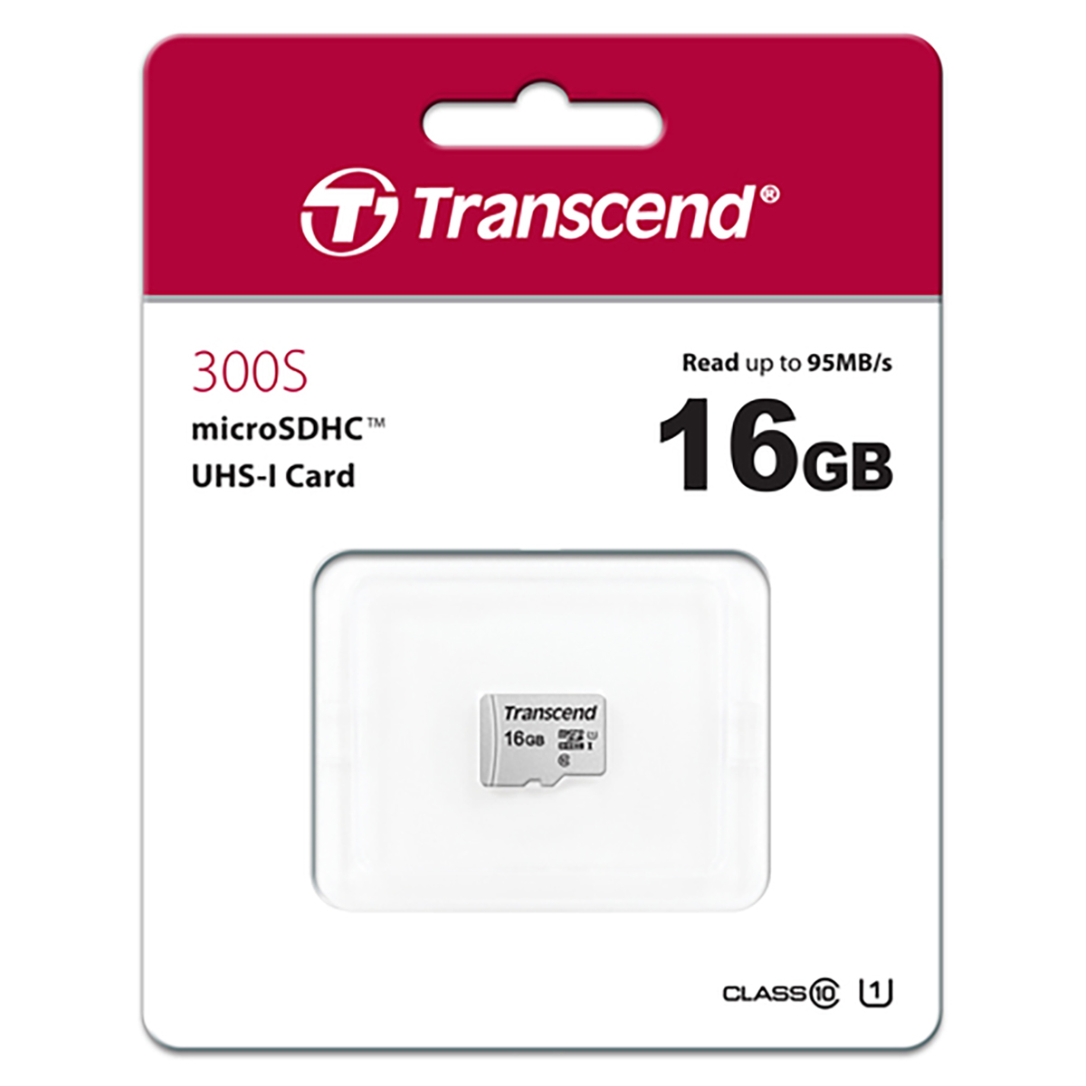 Transcend 16 GB microSDHC-Karte UHS-I 20MB/S