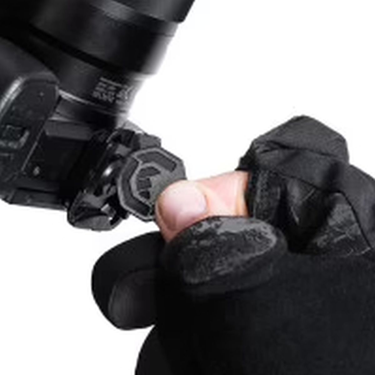 Vallerret Markhof Pro 3.0 XL Fotohandschuhe + Peak Design Cuff Handschlaufe (Handgelenkschlaufe) Schwarz