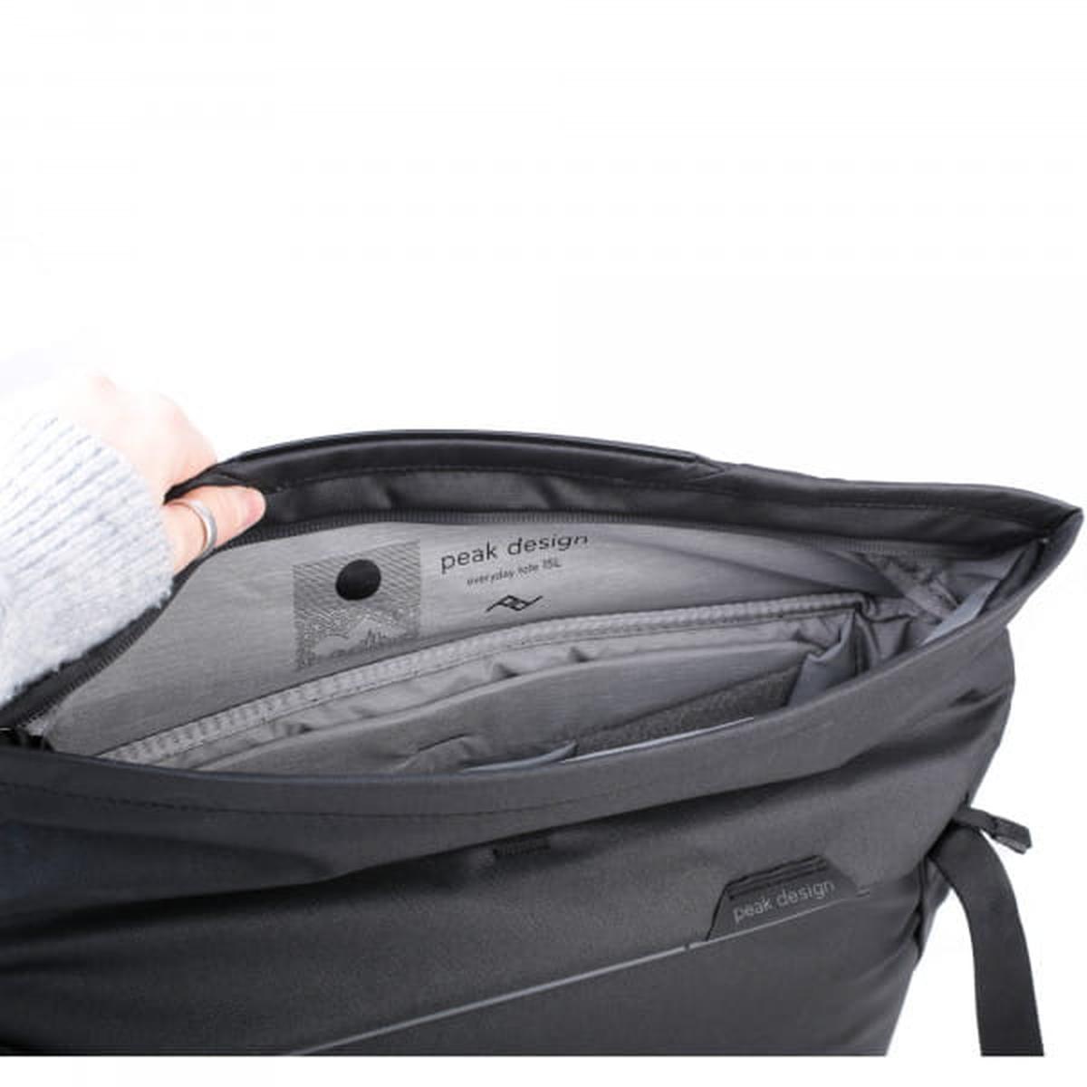 Peak Design Everyday Tote V2 15 Liter - Black (Schwarz)
