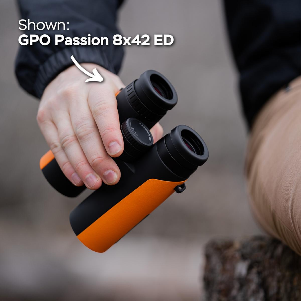 GPO Passion 8x32ED Fernglas Orange
