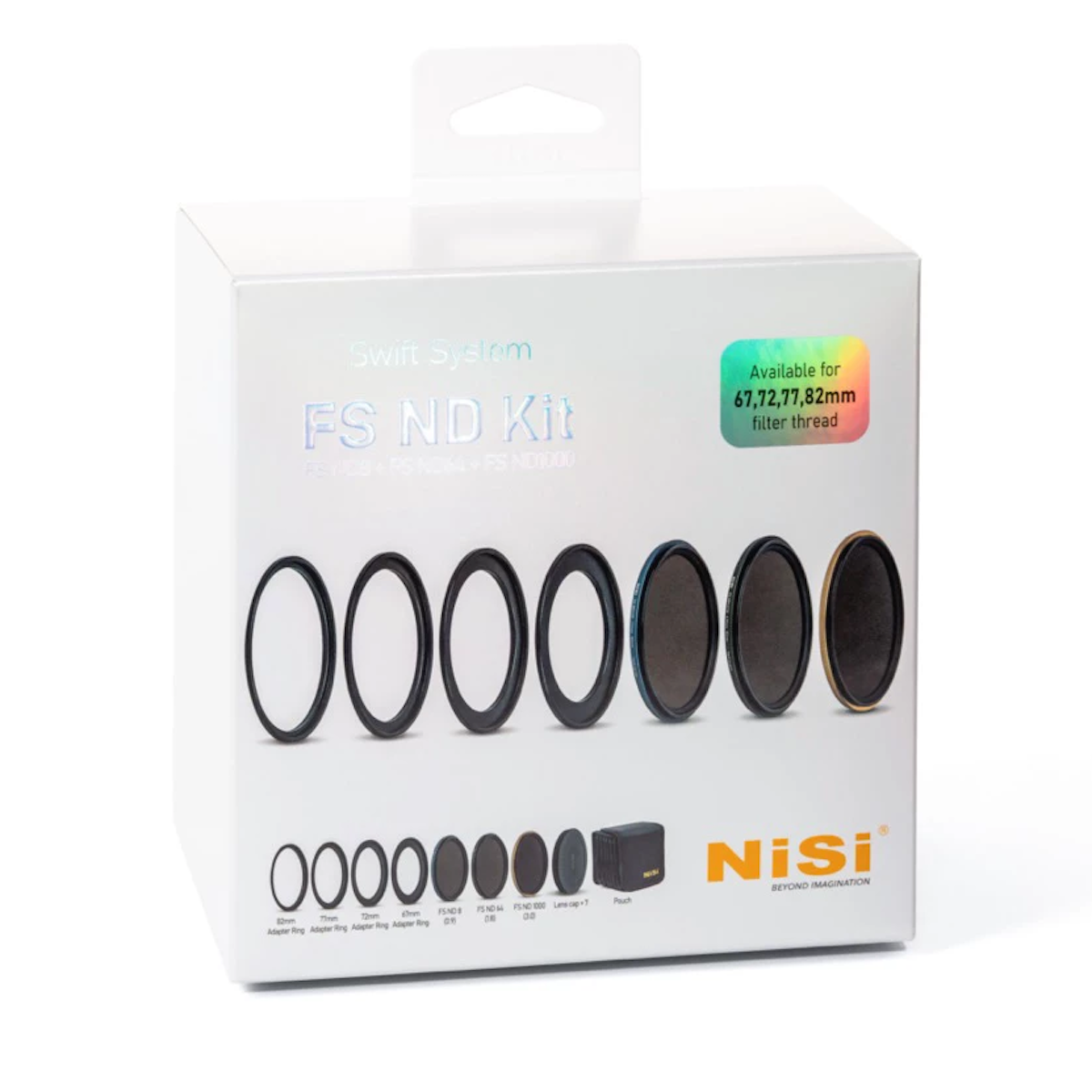 Nisi Swift FS ND Kit für 67/72/77/82 mm Nisi Swift FS ND Kit für 67/72/77/82 mm