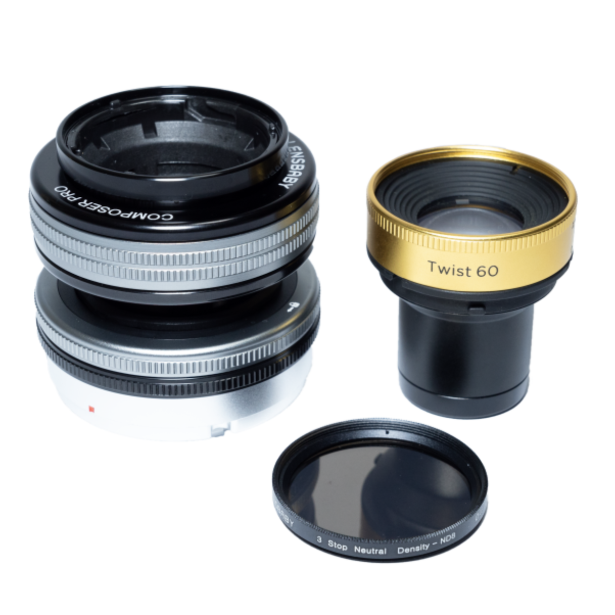 Lensbaby Composer Pro II +Twist 60 + ND L-Mount