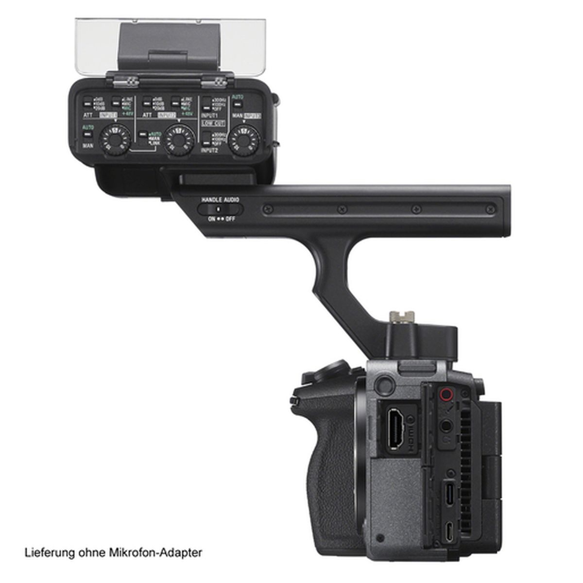 Sony ILME-FX30 Kit mit Griff, Camcorder mit E-Mount System