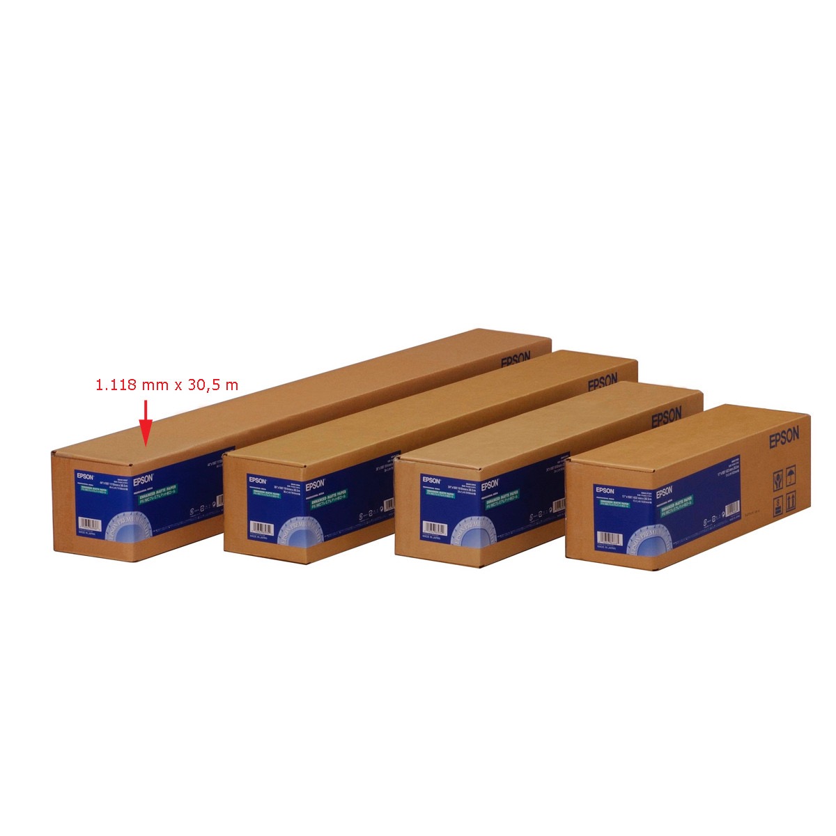 Epson Enhanced Matte Papier 111,76 cm 44", 30,5 m, 189g/m² Rolle