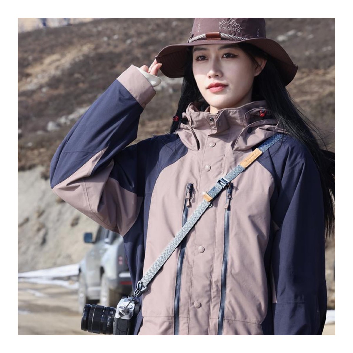 Falcam Maglink Quick Magnetic Buckle Shoulder Strap Lite (Grey) 3143