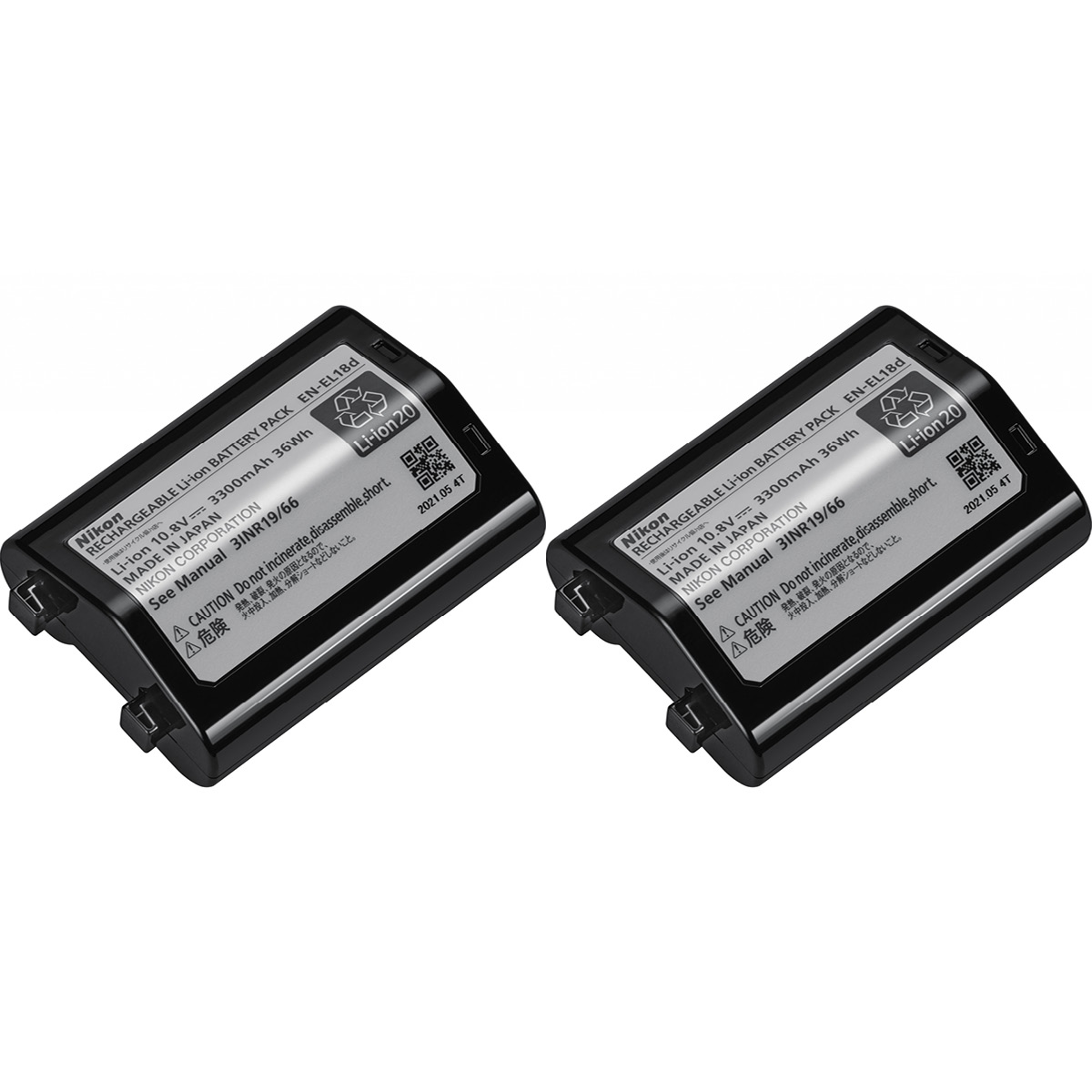 Nikon EN-EL18d Akku Doppelpack