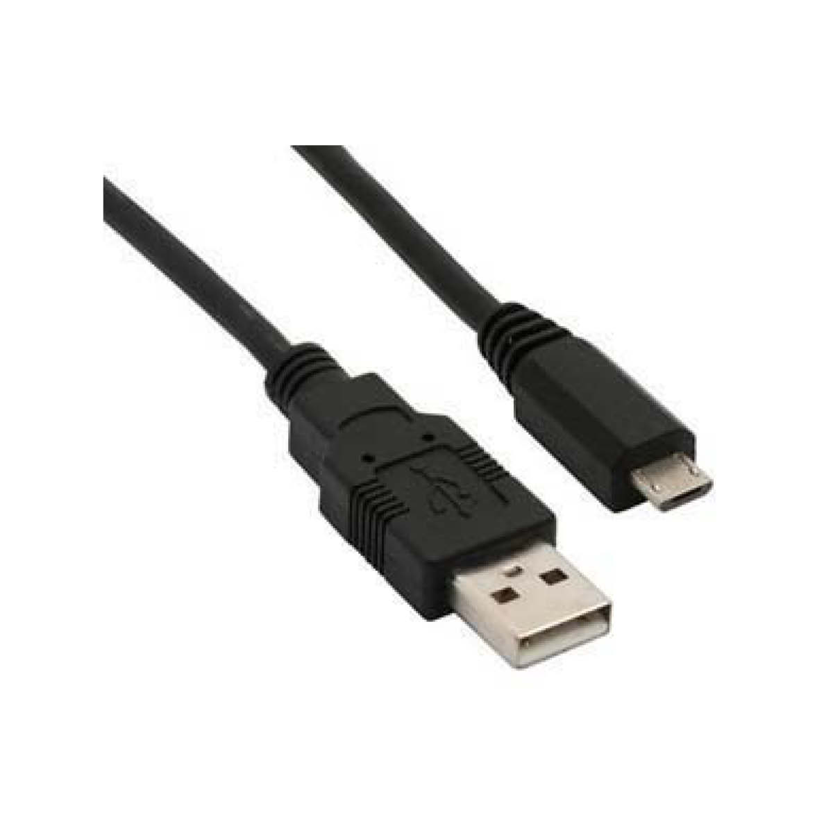 InLine USB A an Micro-USB Kabel 0,5m Schwarz