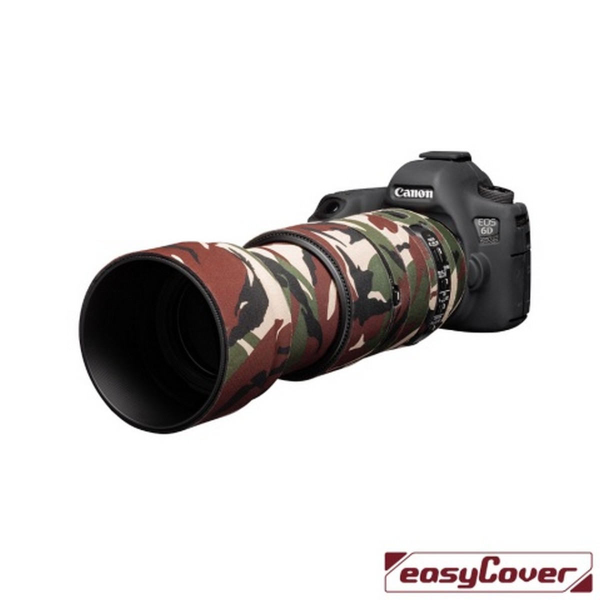 Easycover Lens Oak Objektivschutz für Sigma 100-400 mm 1:5-6,3 DG OS HSM Contemporary - Grün Camouflage