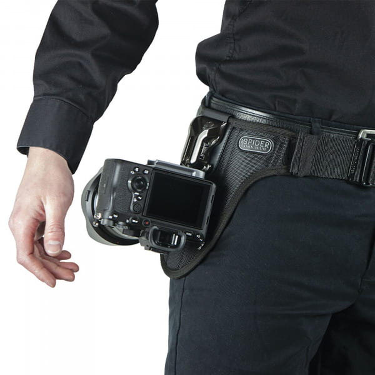 SpiderPro Mirrorless Single Camera System v2 Hüft-Tragesystem für eine spiegellose Systemkamera SpiderPro Mirrorless Single Camera System v2 Hüft-Tragesystem für eine spiegellose Systemkamera