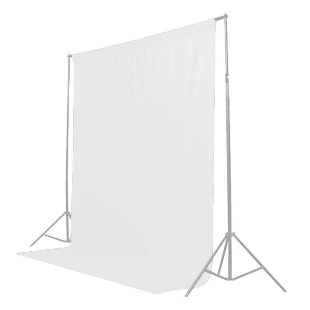 Caruba Hintergrundtuch 2 x 3m Weiß