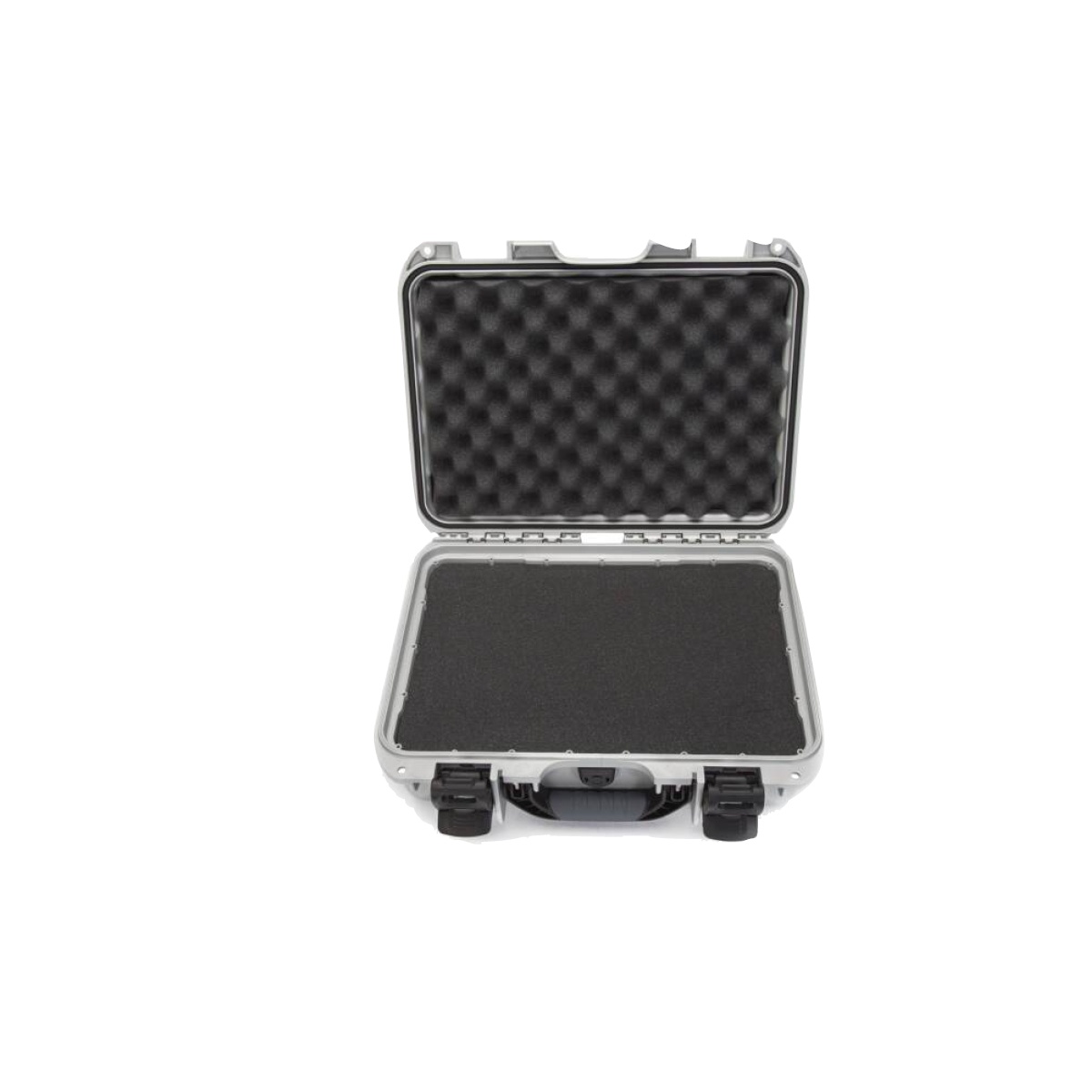 Nanuk Koffer 920 mit Schaumstoffeinlage Silber