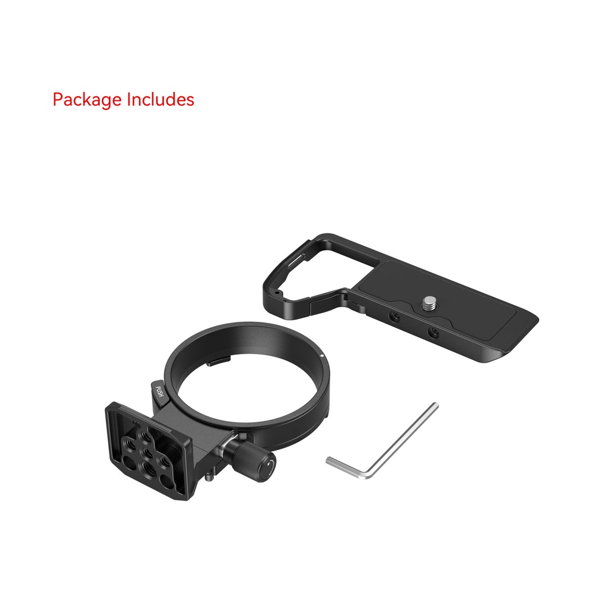 SmallRig 4148 Drehbares Horizontal- Vertikal Montageplatten-Kit - Lieferumfang