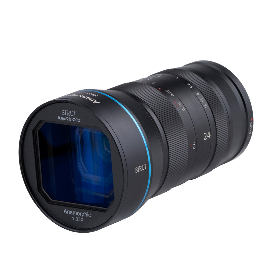 Sirui 24 mm 1:2,8 Anamorph 1,33x für Sony E-Mount