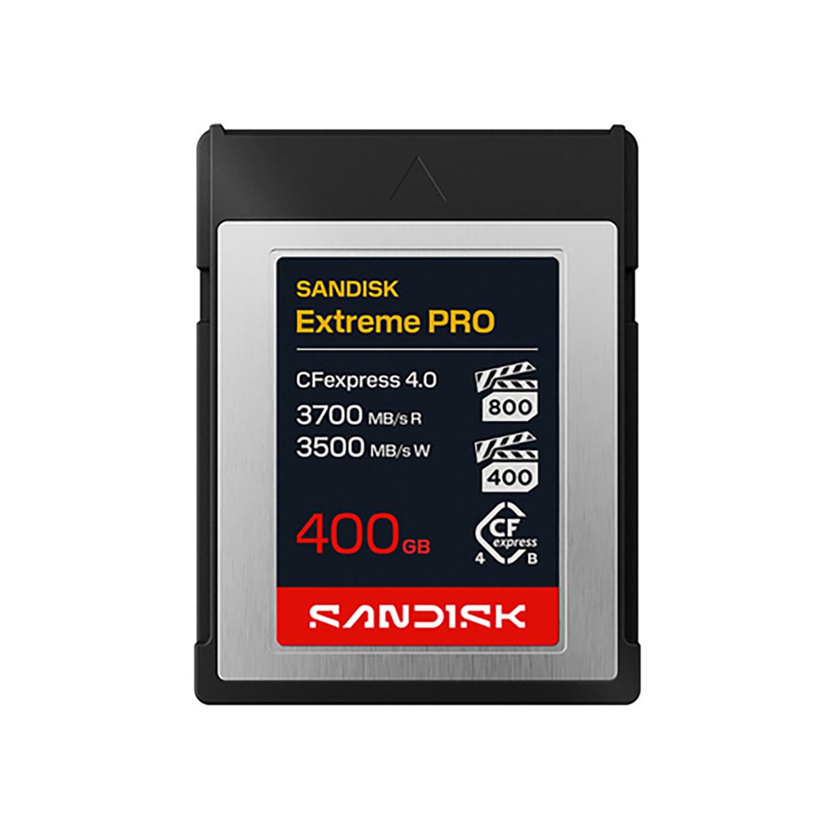 SanDisk 400 GB CFexpress Extreme PRO Typ B 3700/3500MB/s Speicherkarte