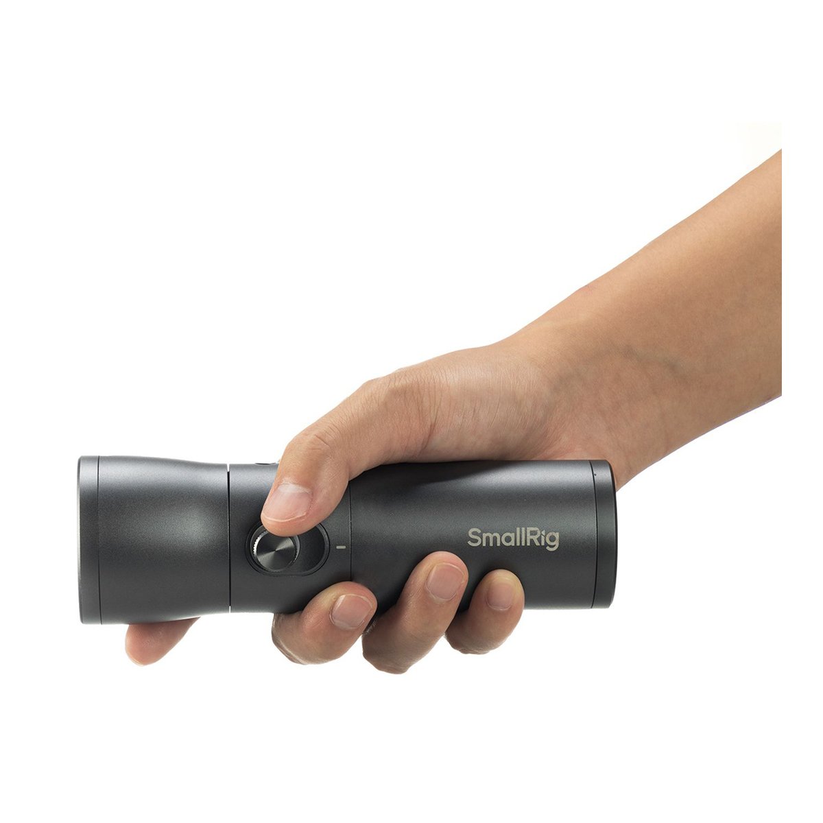 SmallRig 4634 RF 10C LED-Videolicht - Anwendungsbeispiel: SmallRig Gerät in einer Hand gehalten