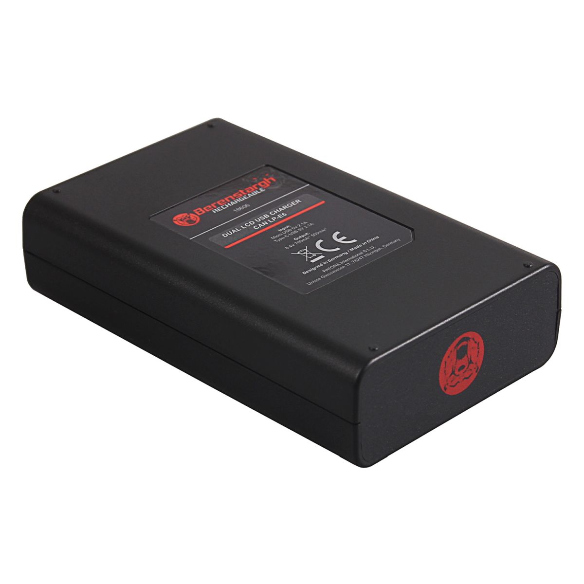 Berenstargh Dual USB Ladegerät für Canon LP-E6