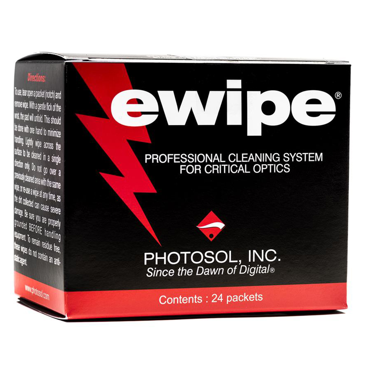 Sensor Swab E-Wipe Optic Pads (24 Box)