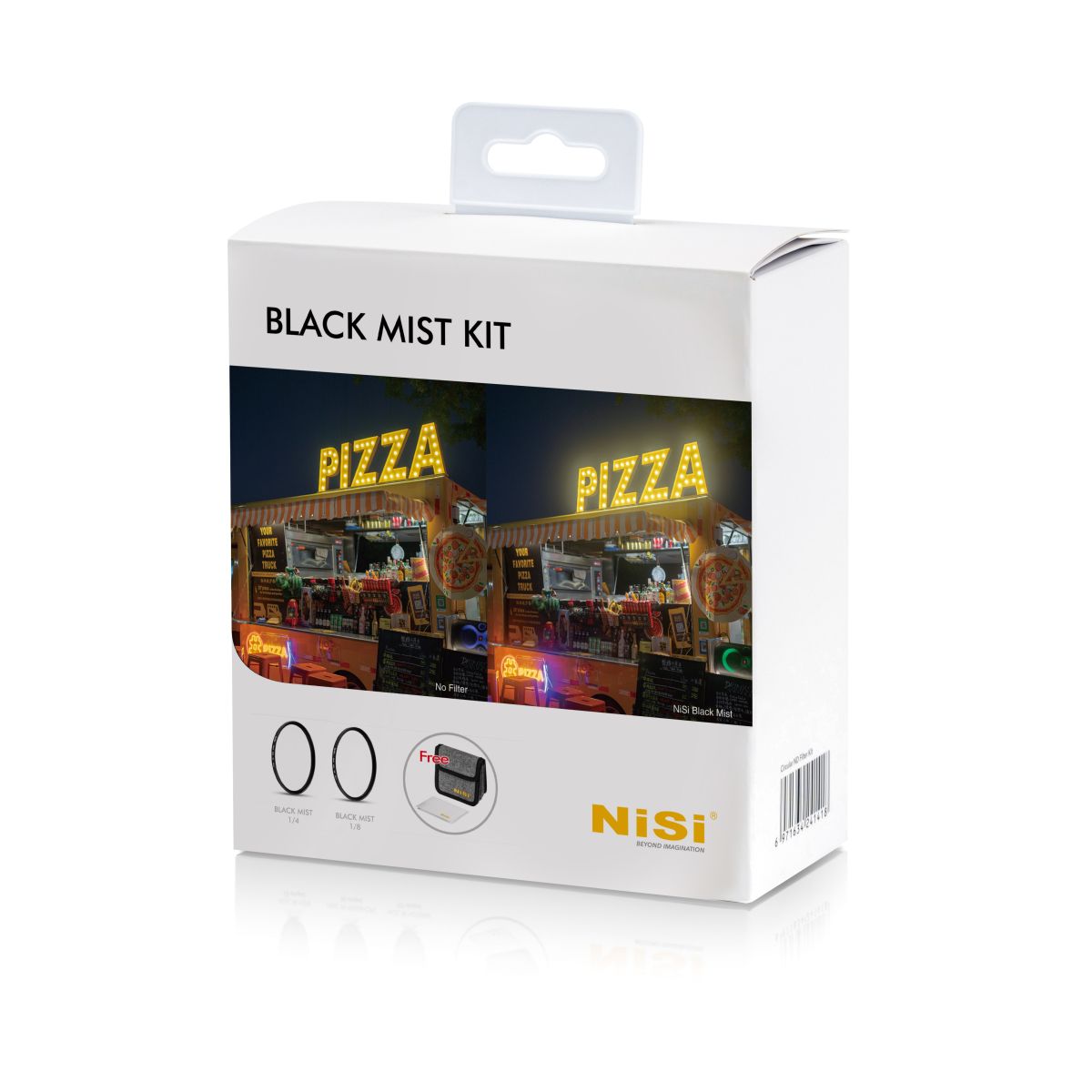Nisi Black Mist Kit 62 mm Verpackung