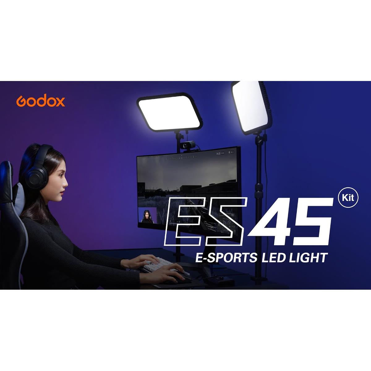 Godox E-Sports LED Licht ES45 Set