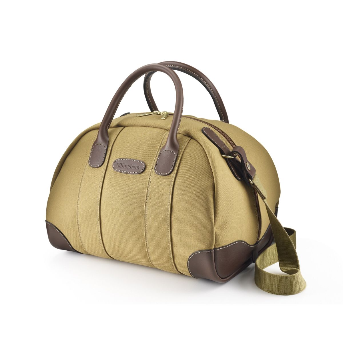 Billingham Overnighter Khaki FibreNyte / Schokoladenleder