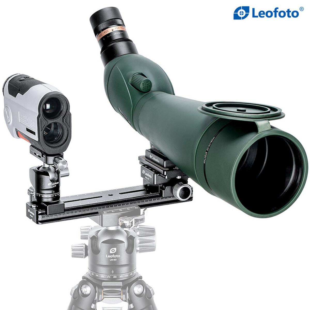Leofoto FDM-02 Dualhalterung für Spektiv und Entfernungsmesser Leofoto FDM-02 Dualhalterung für Spektiv und Entfernungsmesser