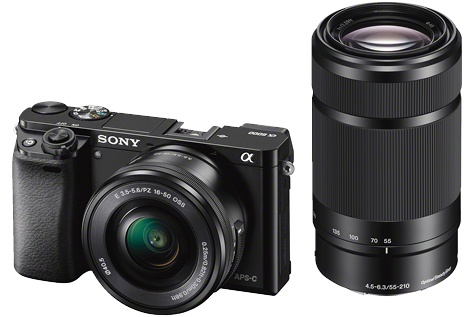 Sony Alpha 6100 mit 16-50 mm + 55-210 mm
