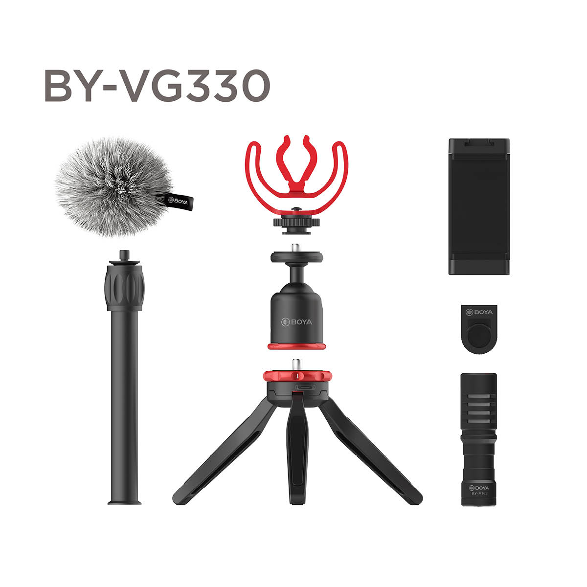 Boya BY-VG330 Vlogging Kit mit BY-MM1 Mikrofon