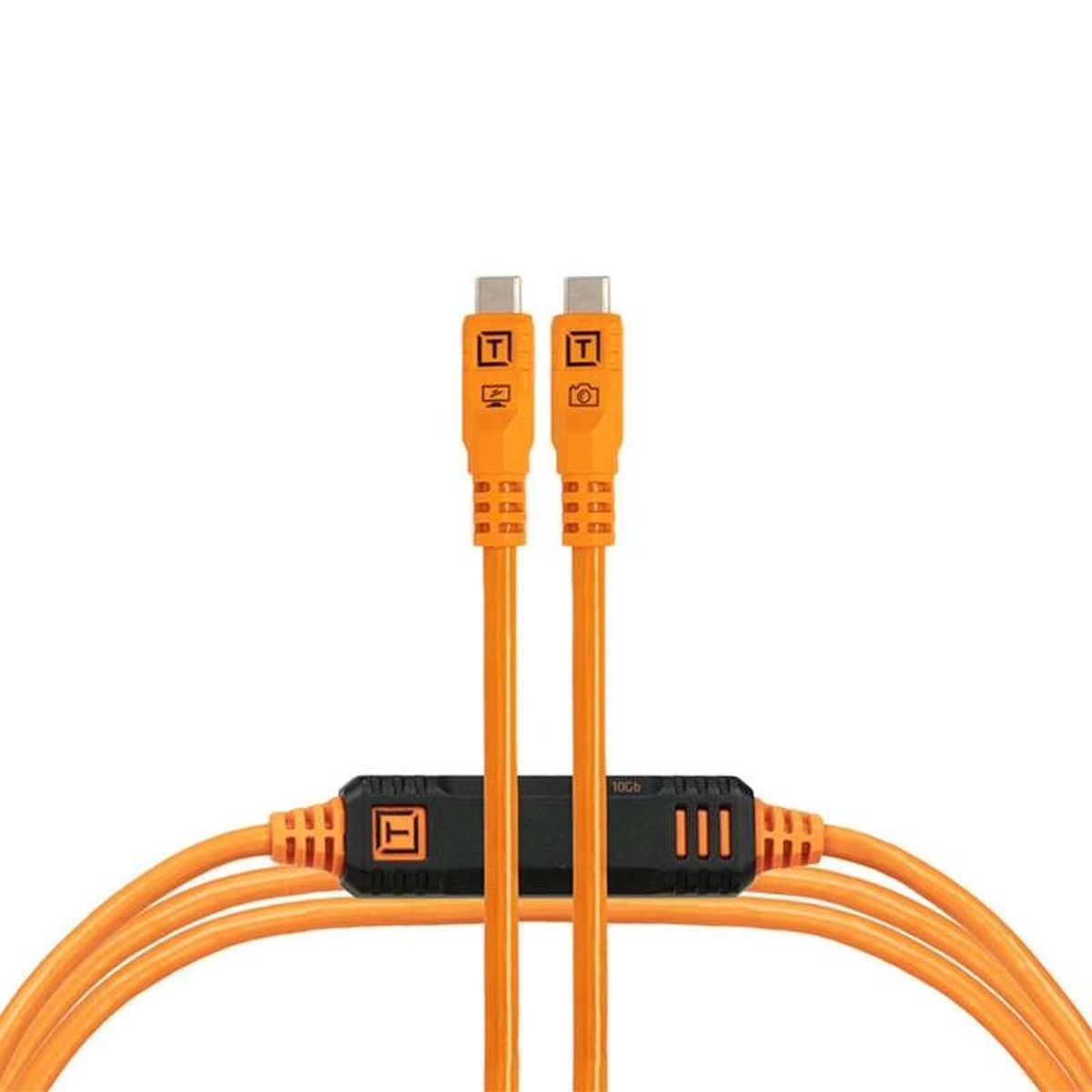 Tether Tools TetherPro Optima 10G mit TetherBoost USB-C 3 m Orange