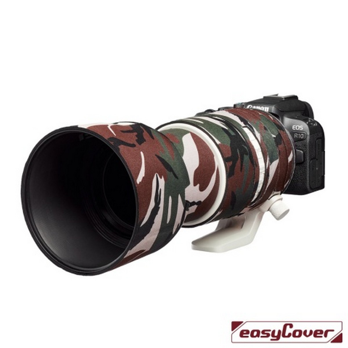 Easycover Lens Oak Objektivschutz für Canon RF 70-200 mm 1:2.8L IS USM Green Camouflage