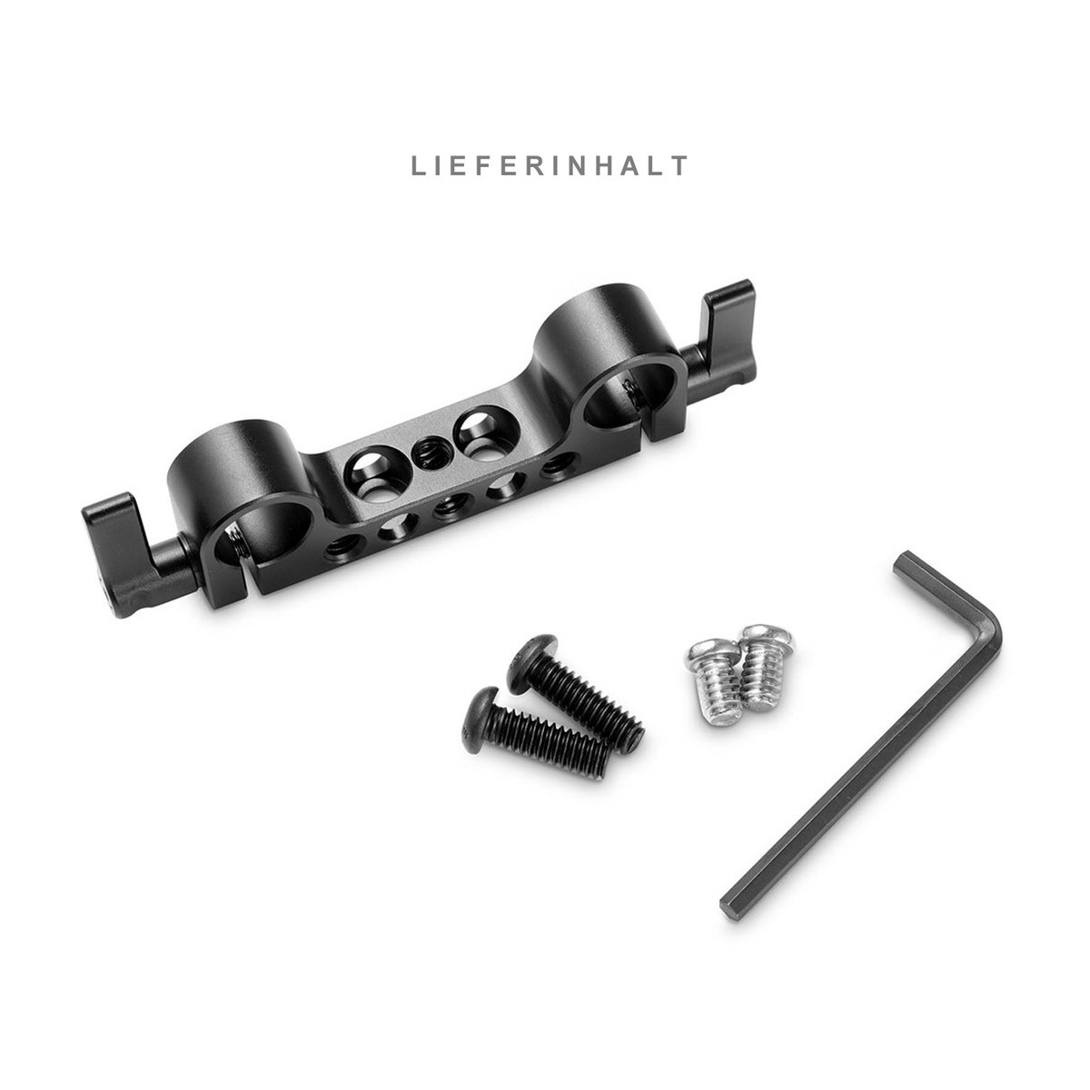 SmallRig 942 Rod Clamp v3 (15 mm) für RED- und DSLR-Rigs - Lieferumfang