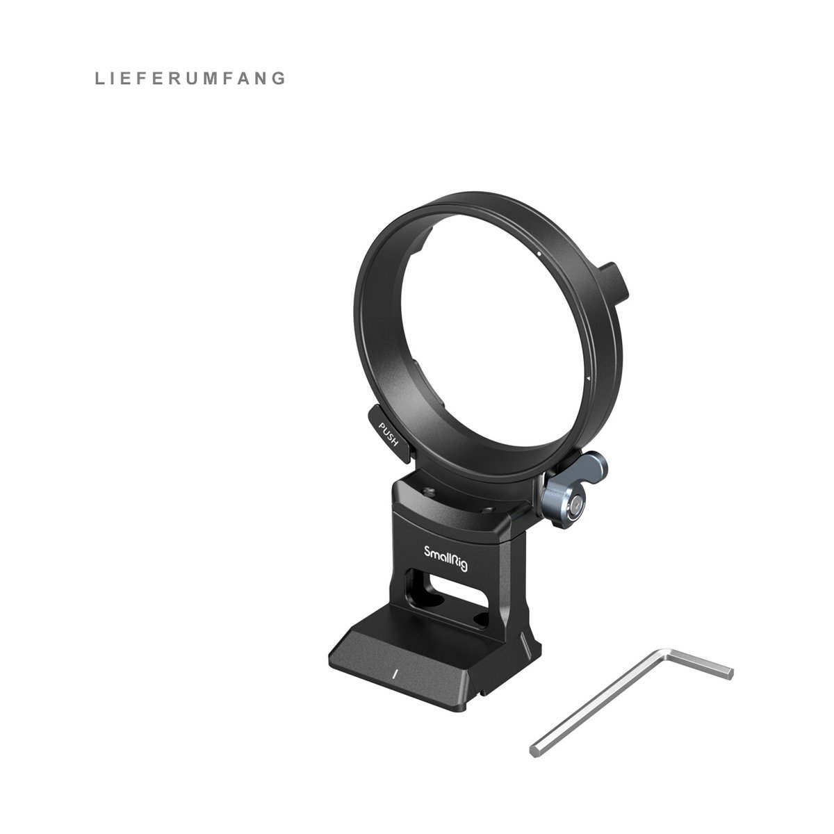 SmallRig 4424 Drehbare Horizontal- Vertikal-Montageplatte für Sony - Lieferumfang