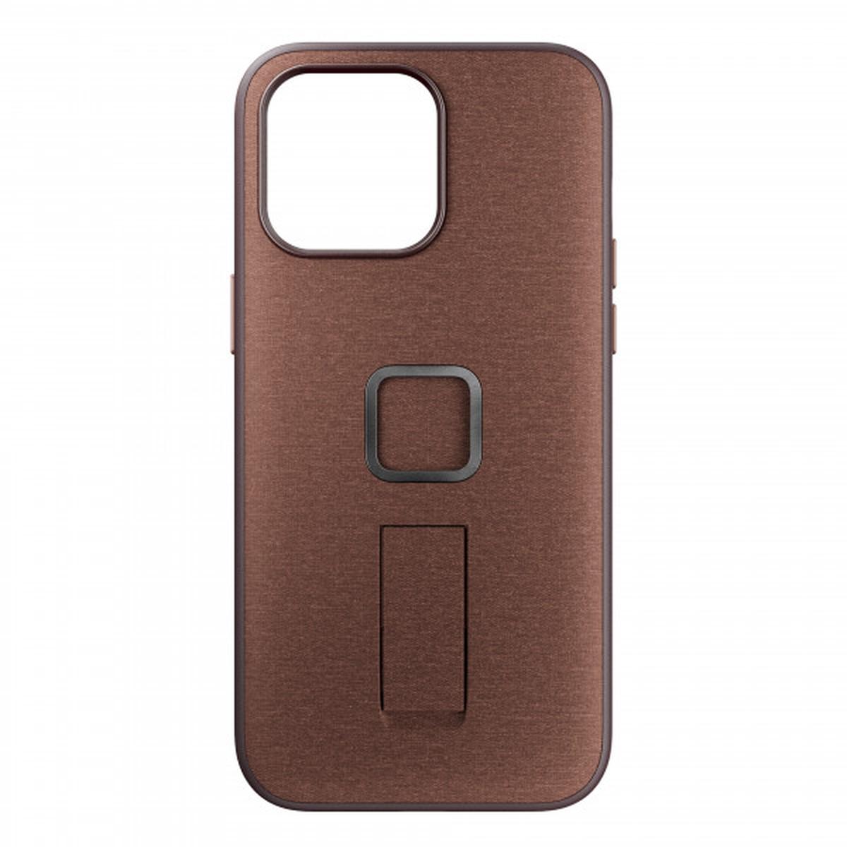Peak Design Mobile Everyday Fabric Case für iPhone mit Loop - Redwood