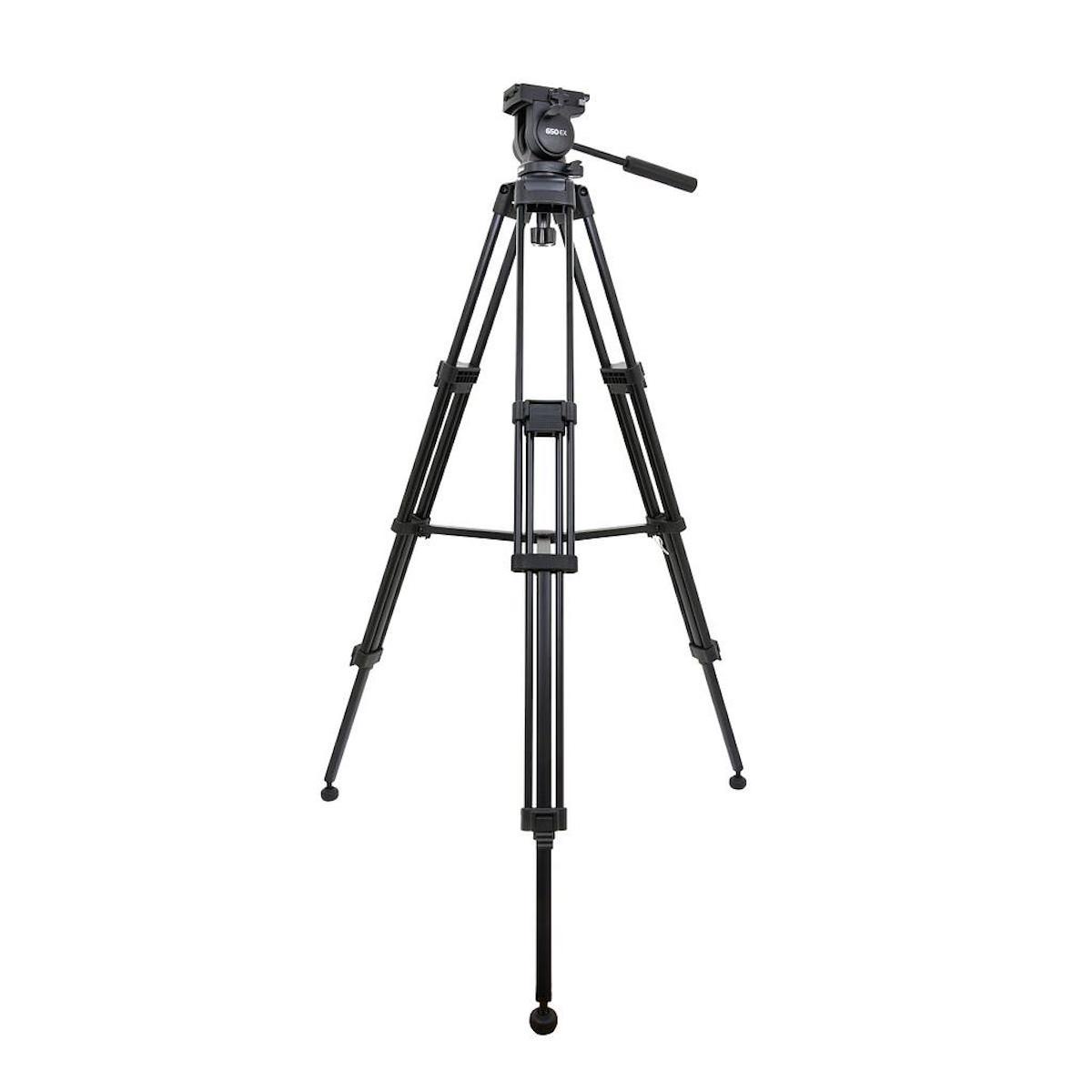 Libec TH-650EX Videostativ mit Fluid-Neiger