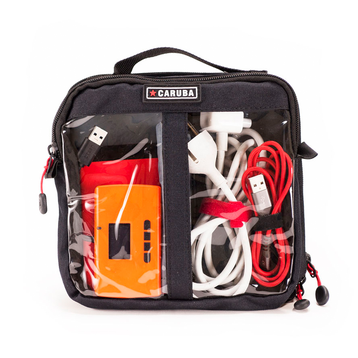 Caruba Kabeltasche M durchsichtig