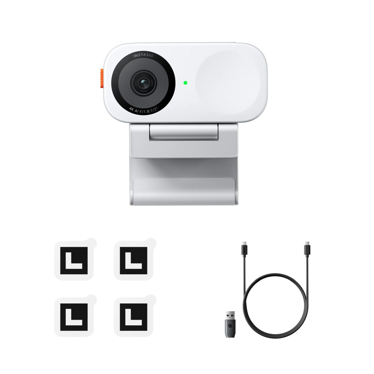 Insta360 Link 2C Standard Edition Weiß - Foto Leistenschneider