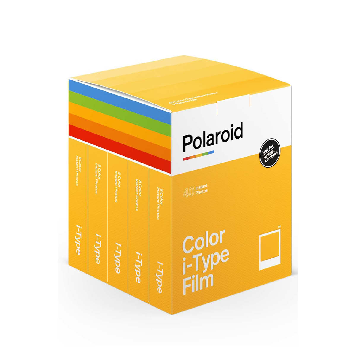 Polaroid Color i-Type Film 5er Pack (40 Bilder) Polaroid Color i-Type Film 5er Pack (40 Bilder)