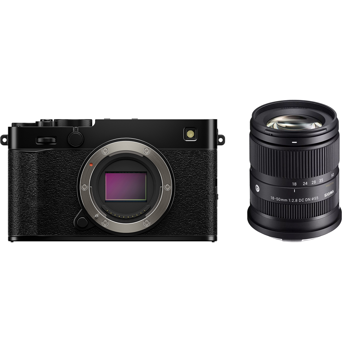 Fujifilm X-E5 mit Sigma 18-50 mm 1:2,8