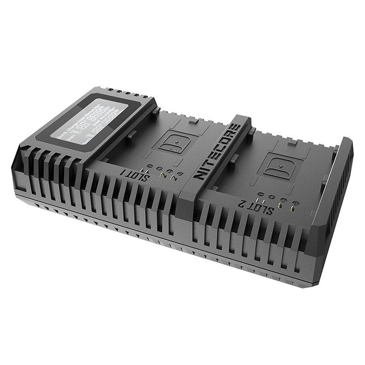 Nitecore UCN2 Pro Duales USB-Ladegerät für Canon LP-E6(N)