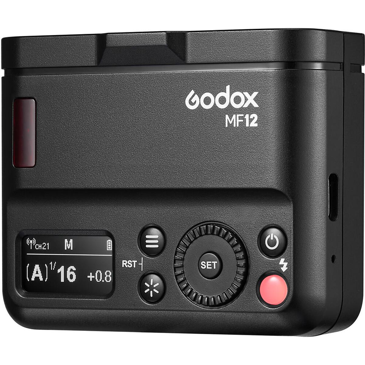 Godox Makro-Ringblitz-Set mit zwei Lichtern MF-12