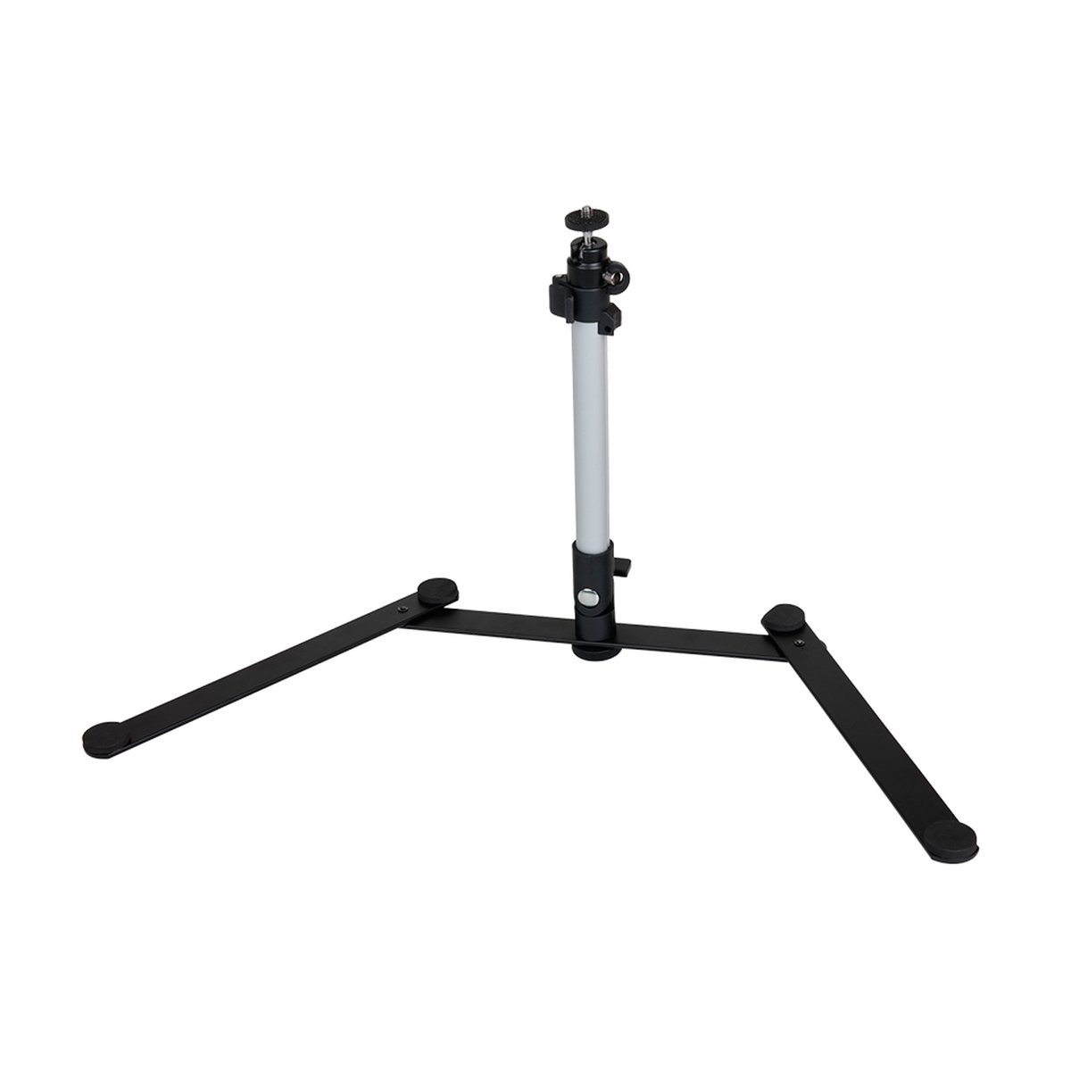 Caruba Tragbares Fotostudio 40x40x40cm mit Separaten Halogenlampen - Kompaktes Stativ aufgebaut