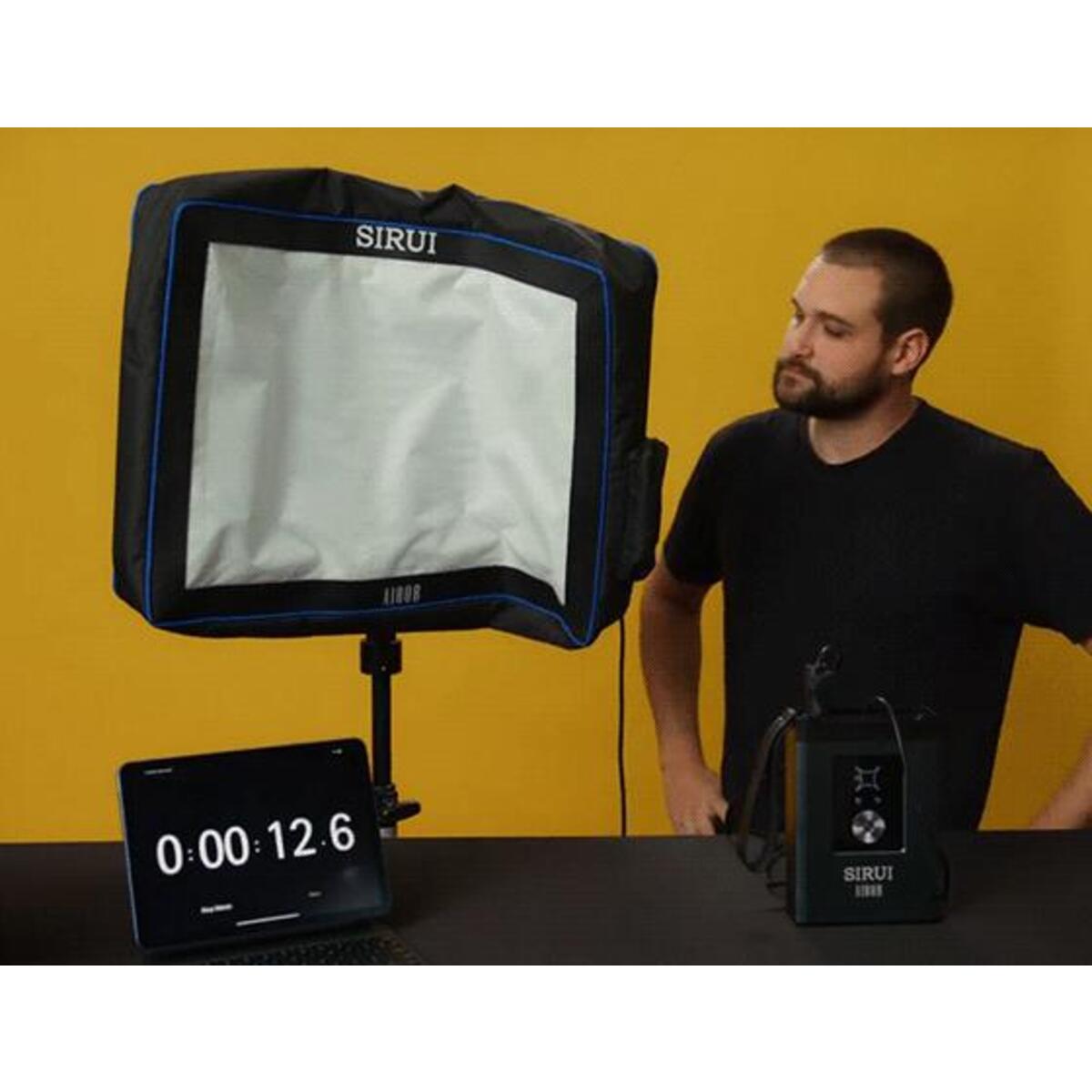 SIRUI A100B aufblasbare Bi-Color Softbox 68,5 x 50 cm mit Gitter