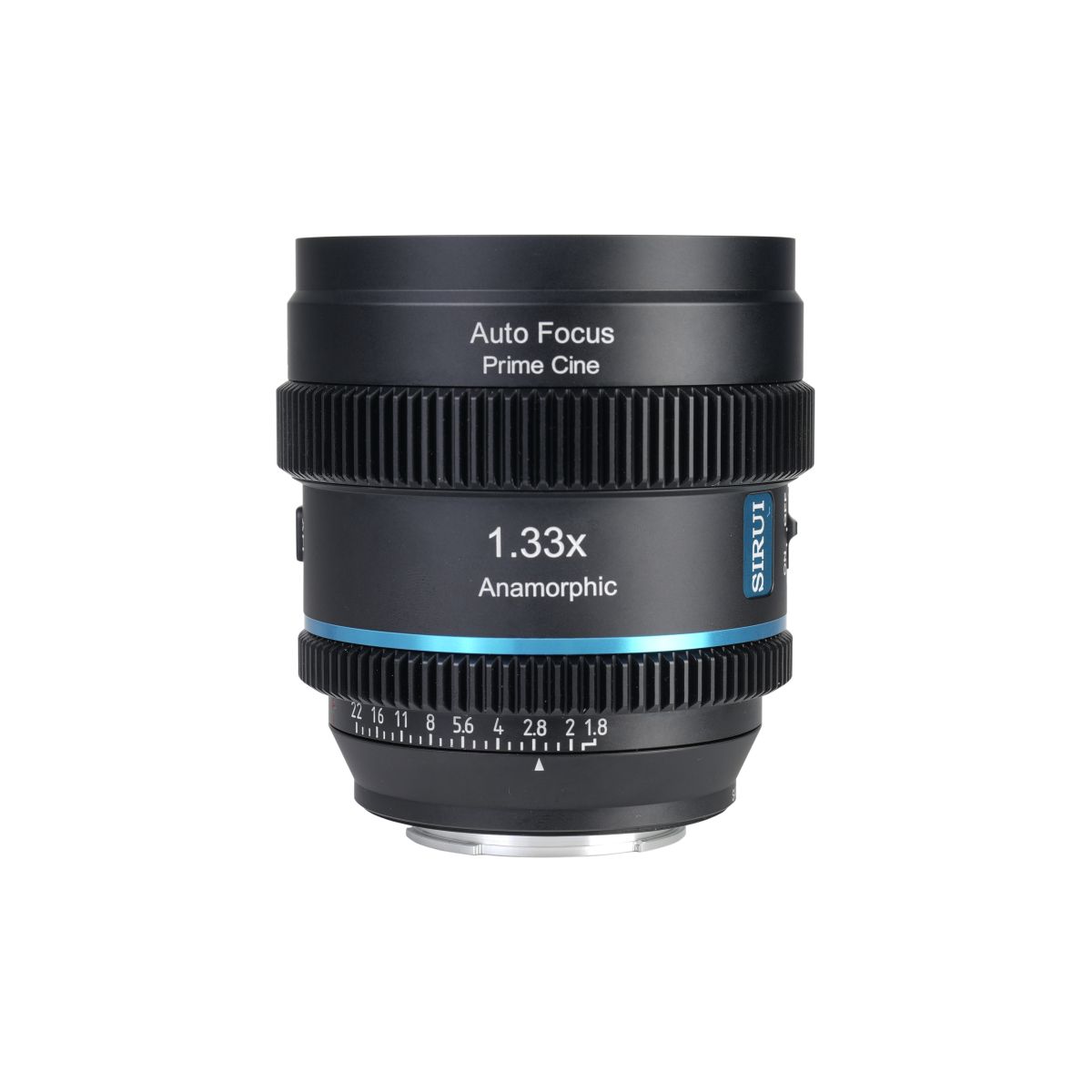 Sirui 20 mm 1:1,8 AF Anamorph 1,33x S35 Sony E-Mount Blue Flare