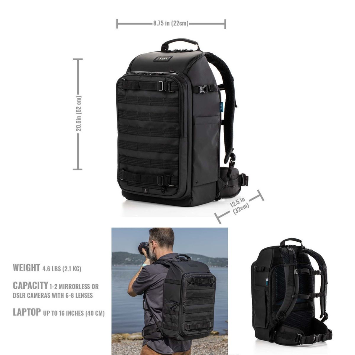 Tenba Axis V2 24L Rucksack Black