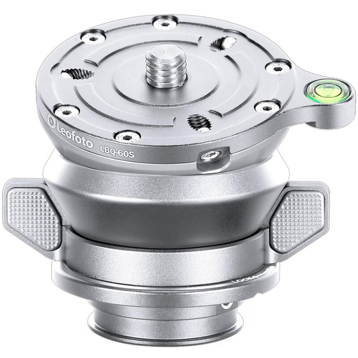 Leofoto Nivelliereinrichtung LBQ-60S Silber
