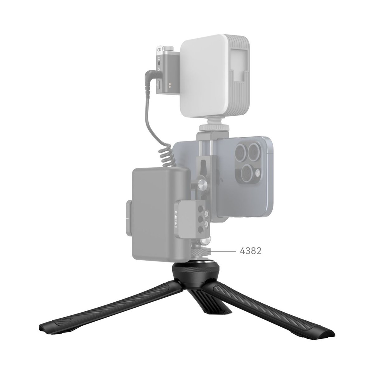 SmallRig 4117 Mini-Quick-Release Tripod - Stativ mit Smartphone-Rig im Anwendungsbeispiel SmallRig 4117 Mini-Quick-Release Tripod - Stativ mit Smartphone-Rig im Anwendungsbeispiel