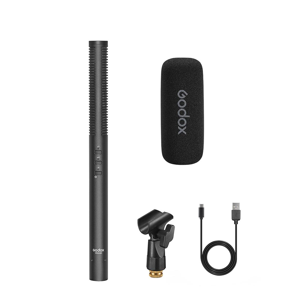 Godox Supernieren-Kondensator-Richtmikrofon VDS-M3
